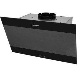 Indesit IHVP 6.6 LM K campana De pared Negro 647 m³ h