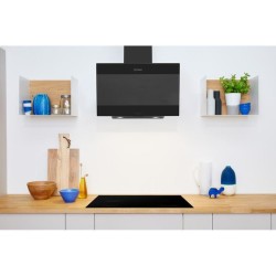 Indesit IHVP 6.6 LM K campana De pared Negro 647 m³ h