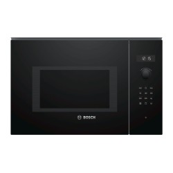 Bosch Serie 6 BEL554MB0 microondas Negro, Acero inoxidable Microondas combinado Integrado 25 L 900 W