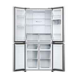 Haier HCR3818EWMM Independiente 463 L Platino, Acero inoxidable