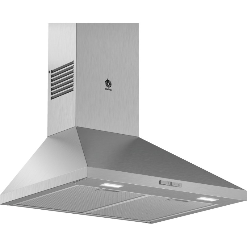 Balay 3BC666MX campana De pared Acero inoxidable 570 m³ h