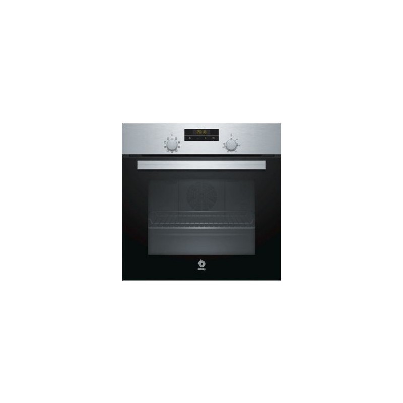 Balay 3HB2030X0 horno 66 L Negro, Acero inoxidable