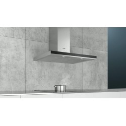 Siemens iQ300 LC96BHM50 campana De pared Acero inoxidable 604 m³ h