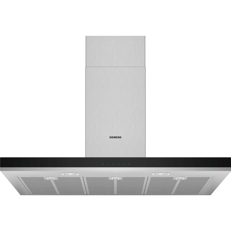 Siemens iQ300 LC97BHM50 campana De pared Acero inoxidable 710 m³ h