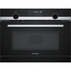 Siemens iQ500 CP565AGS0 microondas Acero inoxidable Microondas combinado Integrado 36 L 1000 W