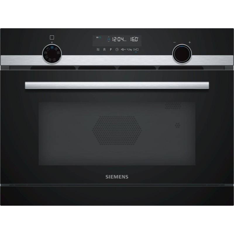 Siemens iQ500 CP565AGS0 microondas Acero inoxidable Microondas combinado Integrado 36 L 1000 W