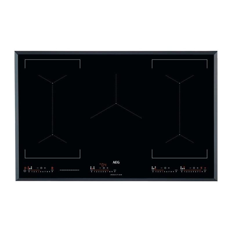 AEG IKE85651FB Negro Integrado 80 cm Con placa de inducción 5 zona(s)