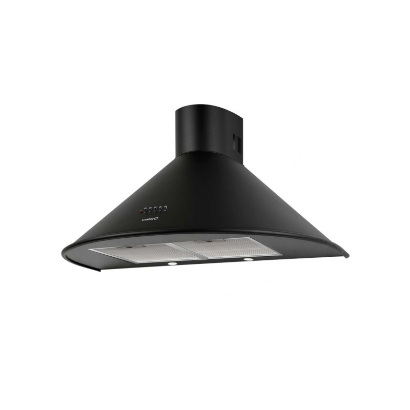 CATA Q 600 BK De pared Negro 645 m³ h