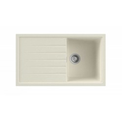 Nodor NorGranite 86.50 1B 1D BG Lavabo sobre-encimera Rectangular Granito