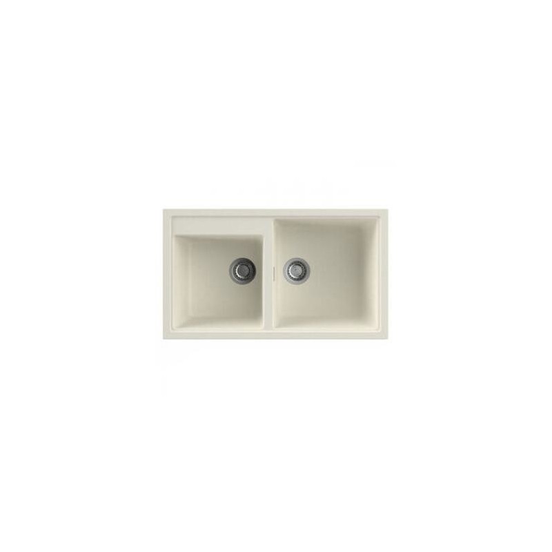 Nodor NorGranite 86.50 2B BG Lavabo sobre-encimera Rectangular Granito