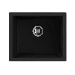 Nodor NorGranite 45.40 1B BK Fregadero encastrado bajo encimera Rectangular Granito