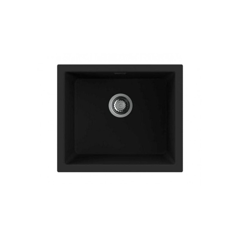 Nodor NorGranite 45.40 1B BK Fregadero encastrado bajo encimera Rectangular Granito