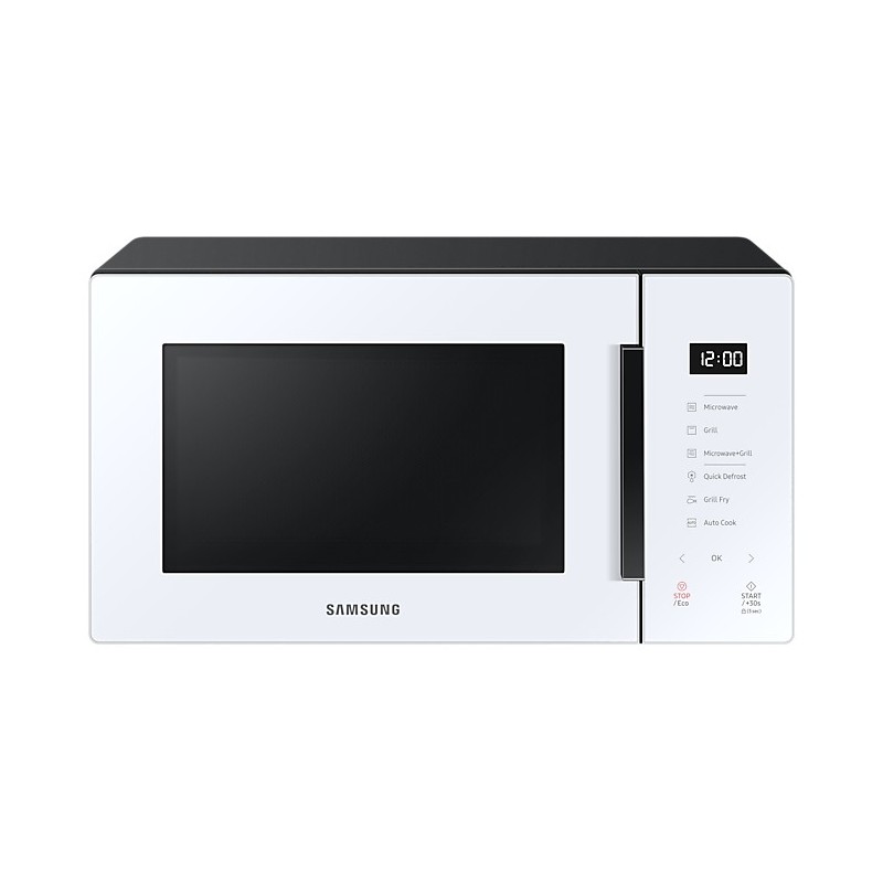 Samsung MG23T5018CW Negro, Blanco Microondas con grill Encimera 23 L 800 W