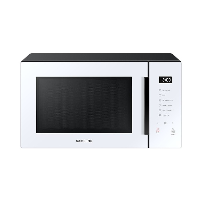 Samsung MG30T5018UW Negro, Blanco Microondas con grill Encimera 30 L 900 W