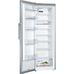 Bosch Serie 4 KSV33VLEP frigorífico Independiente 324 L Acero inoxidable