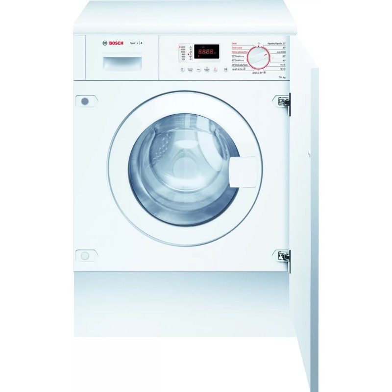 Bosch Serie 4 WKD24362ES lavadora-secadora Independiente Carga frontal Blanco