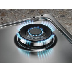 Electrolux Serie 300 EGS6414X Acero inoxidable Integrado 60 cm Encimera de gas 4 zona(s)