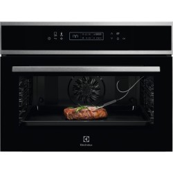 Electrolux EVE8P21X 43 L Negro, Acero inoxidable