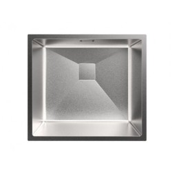 Nodor NorAce 45.40 1C R10 CP Fregadero encastrado bajo encimera Rectangular Acero inoxidable