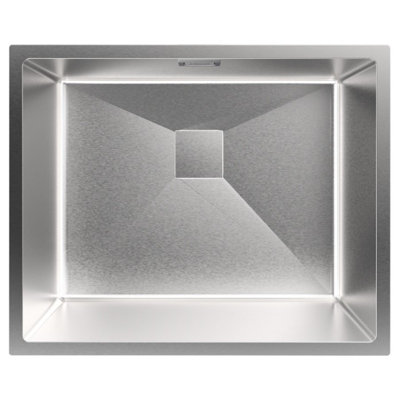 Nodor NorAce 50.40 1C R10 CP Fregadero encastrado bajo encimera Rectangular Acero inoxidable