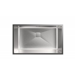 Nodor NorAce 70.40 1C R10 CP Fregadero encastrado bajo encimera Rectangular Acero inoxidable