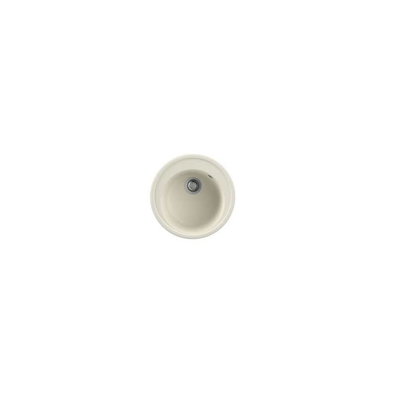 Nodor NorGranite Oval 51.20 1B BG Lavabo sobre-encimera Círculo Granito