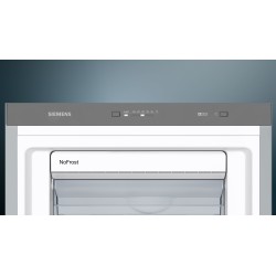 Siemens iQ300 GS36NVIEP congelador Congelador vertical Independiente 242 L Acero inoxidable