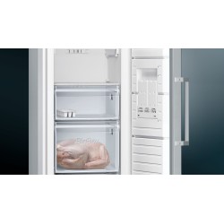 Siemens iQ300 GS36NVIEP congelador Congelador vertical Independiente 242 L Acero inoxidable