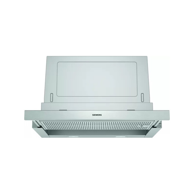 Siemens iQ300 LI67SA531 campana Semintegrada (extraíble) Plata 399 m³ h