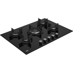 Beko HILW 75222 SL hobs Negro Integrado 75 cm Encimera de gas 5 zona(s)