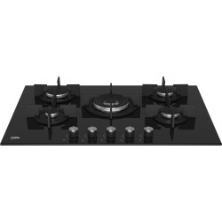 Beko HILW 75222 SL hobs Negro Integrado 75 cm Encimera de gas 5 zona(s)