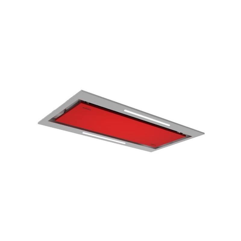 Nodor NorBreeze Deimos 1000 RD De techo Rojo, Acero inoxidable 800 m³ h