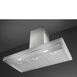 Smeg KBT900XE campana De pared Acero inoxidable 480 m³ h