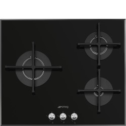 Smeg PV163N2 hobs Negro Integrado Encimera de gas 3 zona(s)