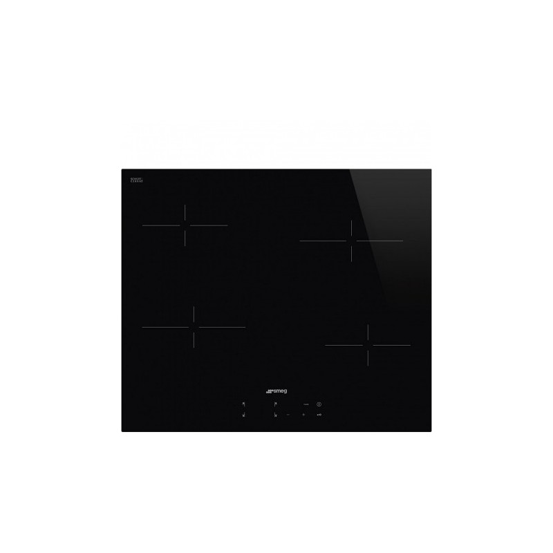Smeg SE264TD hobs Negro Integrado 60 cm Cerámico 4 zona(s)