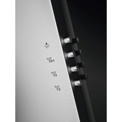 Electrolux LFV319K Decorativa Negro, Acero inoxidable 600 m³ h