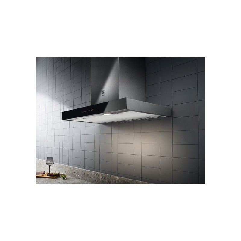 Electrolux LFT766X De pared Negro, Acero inoxidable 615 m³ h