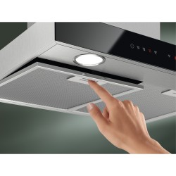 Electrolux LFT766X De pared Negro, Acero inoxidable 615 m³ h