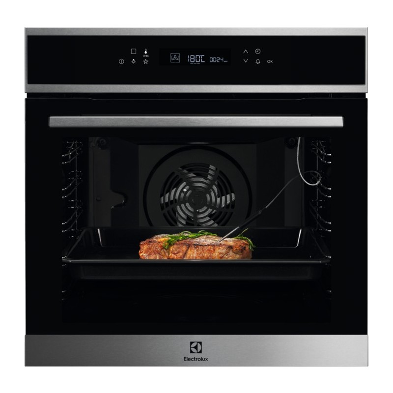 Electrolux EOE7P31X 72 L 3480 W Negro, Acero inoxidable