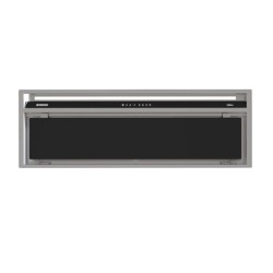 Nodor ECLIPSE 60 BK Encastrada Negro, Plata 750 m³ h