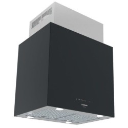 Nodor NorBreeze Isla Cube Glass Eco 60 BK Negro 820 m³ h