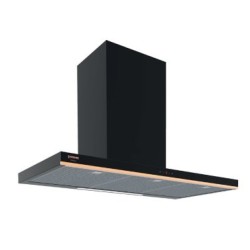 Nodor NorBreeze Slim 90 CU De pared Negro 851,6 m³ h