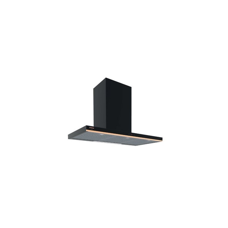 Nodor NorBreeze Slim 90 CU De pared Negro 851,6 m³ h