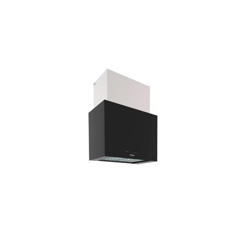 Nodor NorBreeze Cube Glass ECO 70 BK De pared Negro 820 m³ h