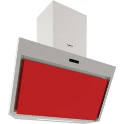 Nodor NorBreeze Lira 90 Glass RD ECO De pared Rojo, Acero inoxidable 841,6 m³ h