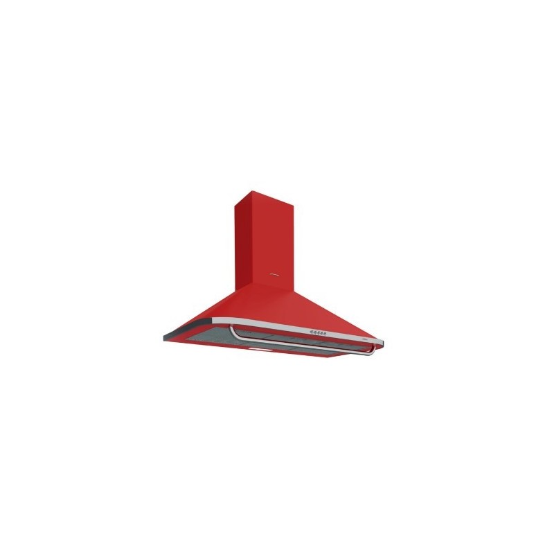 Nodor NorBreeze Spirit RR De pared Rojo 560 m³ h