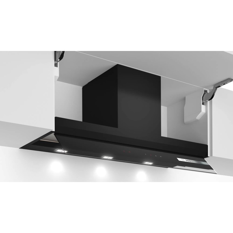 Bosch Serie 6 DBB97AM60 campana Encastrada Negro 460 m³ h