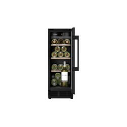 Bosch KUW20VHF0 enfriador de vino Nevera de vino Integrado Negro 21 botella(s)