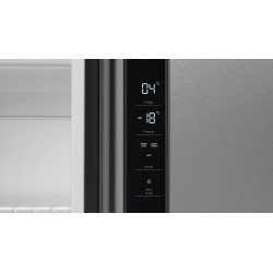 Bosch Serie 4 KFN96VPEA nevera puerta lado a lado Independiente 605 L Acero inoxidable