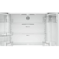 Bosch Serie 4 KFN96VPEA nevera puerta lado a lado Independiente 605 L Acero inoxidable